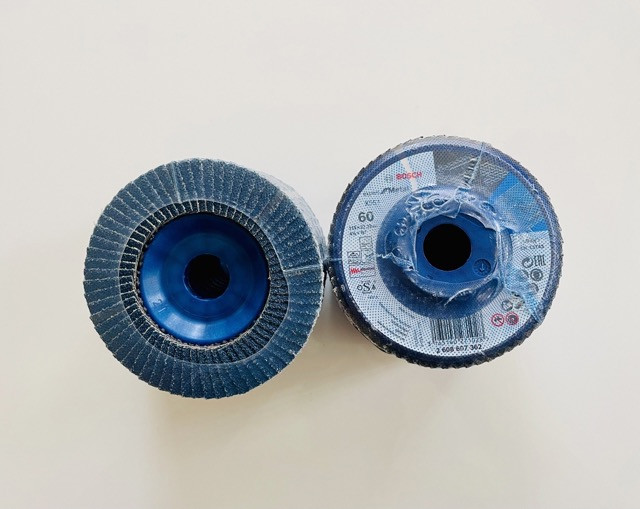 DISCO FLAP BOSCH - ECO para INOX/METAL 115MM G60